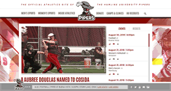 Desktop Screenshot of hamlineathletics.com